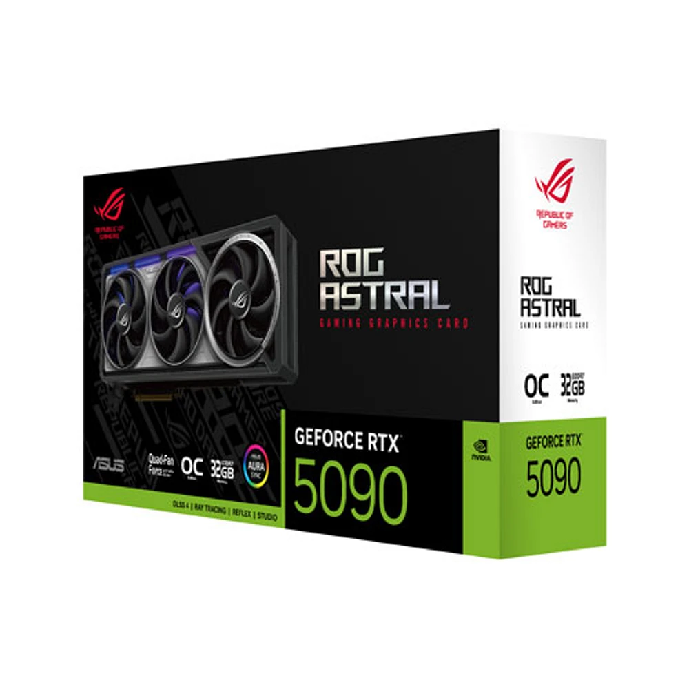 ASUS ROG Astral GeForce RTX 5090 32GB Video Card