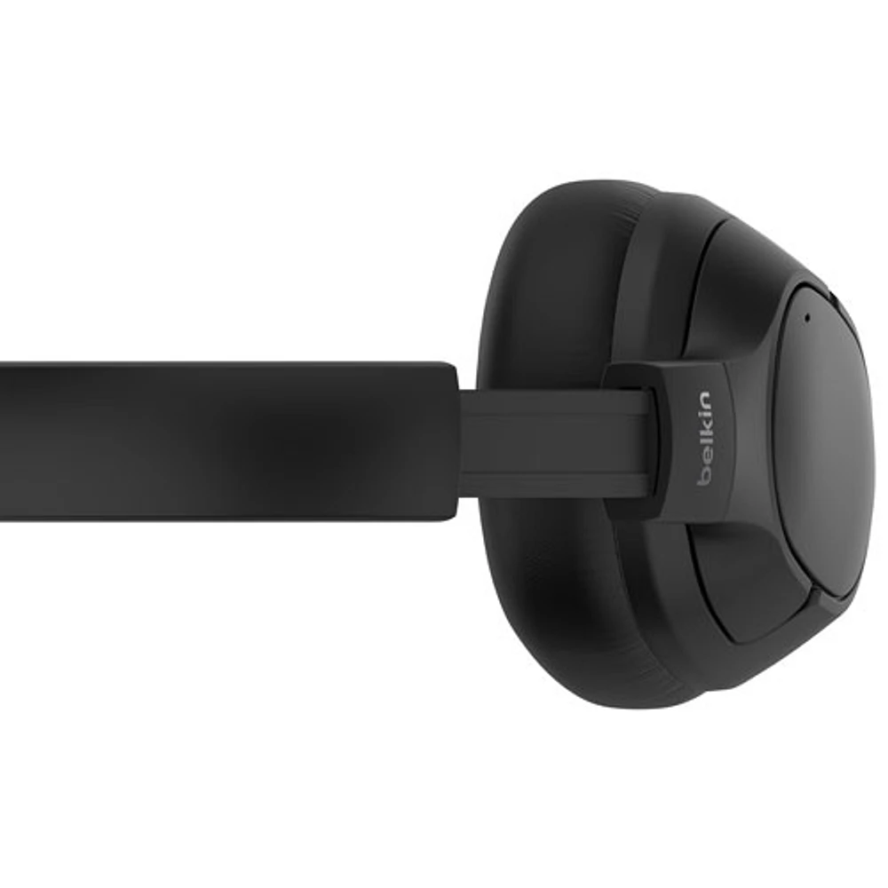 Belkin SoundForm Isolate Over-Ear Noise Cancelling True Wireless Headphones - Black