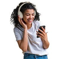 Belkin SoundForm Surround Over-Ear Sound Isolating True Wireless Headphones - Sand