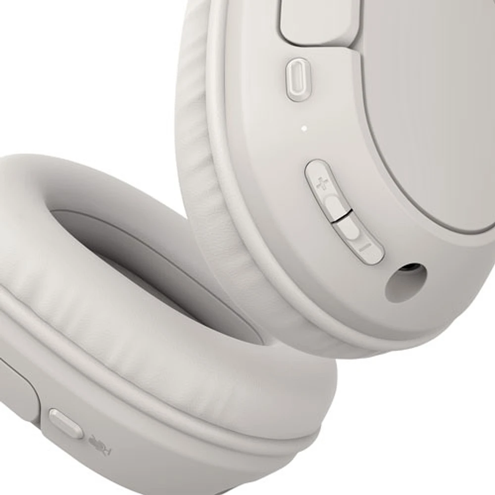 Belkin SoundForm Surround Over-Ear Sound Isolating True Wireless Headphones - Sand