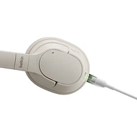 Belkin SoundForm Surround Over-Ear Sound Isolating True Wireless Headphones - Sand