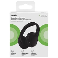 Casque d'écoute 100 % sans fil à isolation sonore SoundForm Surround de Belkin - Noir