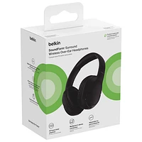 Casque d'écoute 100 % sans fil à isolation sonore SoundForm Surround de Belkin - Noir