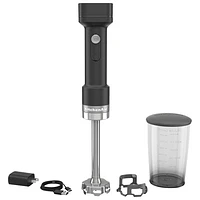 Mélangeur à immersion Go de KitchenAid avec batterie - Noir