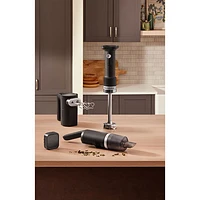 Mélangeur à immersion Go de KitchenAid avec batterie - Noir