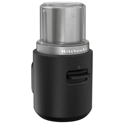 Moulin à café à lame sans fil GO de KitchenAid - Noir mat