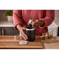 KitchenAid Go Cordless Blade Coffee Grinder with Battery - Black Matte