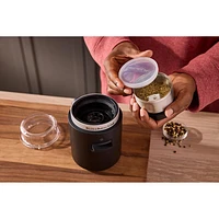 KitchenAid Go Cordless Blade Coffee Grinder with Battery - Black Matte
