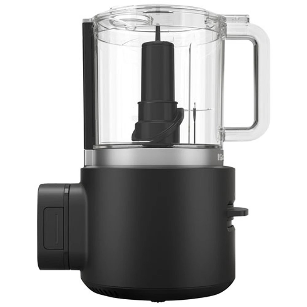 KitchenAid Go Cordless Food Chopper with Battery - 5 Cup - Black Matte
