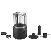 KitchenAid Go Cordless Food Chopper - 5 Cup - Black Matte