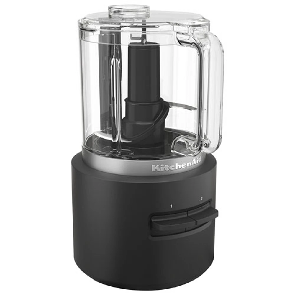 KitchenAid Go Cordless Food Chopper - 5 Cup - Black Matte