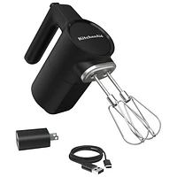 KitchenAid Go Hand Mixer (No Battery) - Black Matte