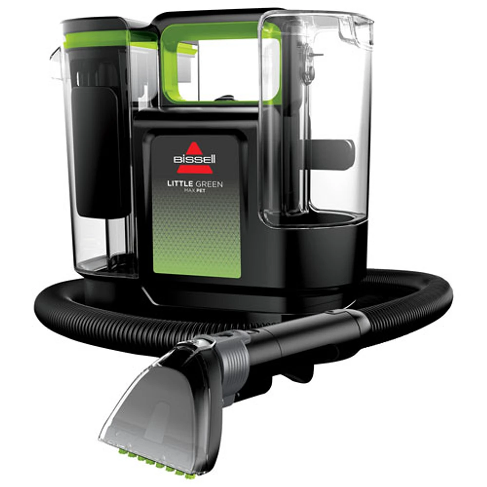 Bissell Little Green Max Pet Portable Carpet & Upholstery Deep Cleaner (3857C) - Black/Green