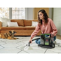 Bissell Little Green Max Pet Portable Carpet & Upholstery Deep Cleaner (3857C) - Black/Green