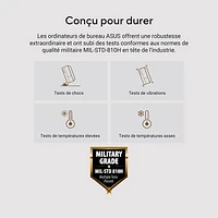 Ordinateur de jeu V500 Mini Tower d'ASUS (Core i7-13620H d'Intel/RAM 16 Go/SSD 1 To/carte graphique UHD d'Intel/Windows 11)