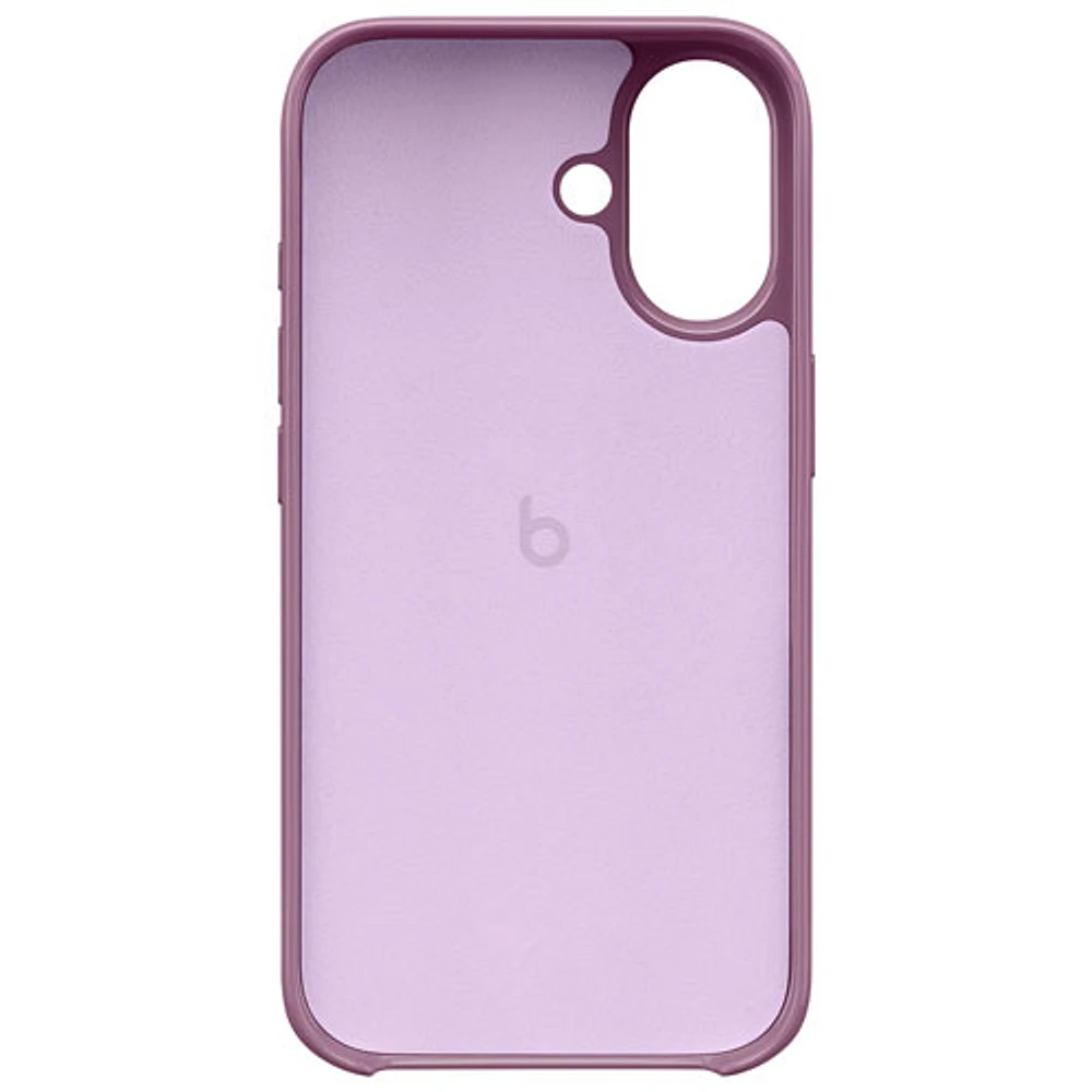 Beats Fitted Hard Shell Case with MagSafe for iPhone 16 - Sunset Purple