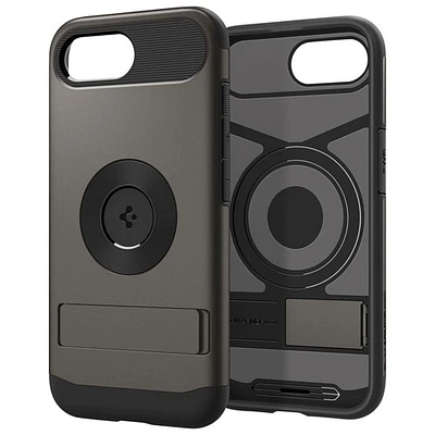 Spigen Slim Armor MagFit Fitted Hard Shell Case for iPhone 16e - Gun Metal