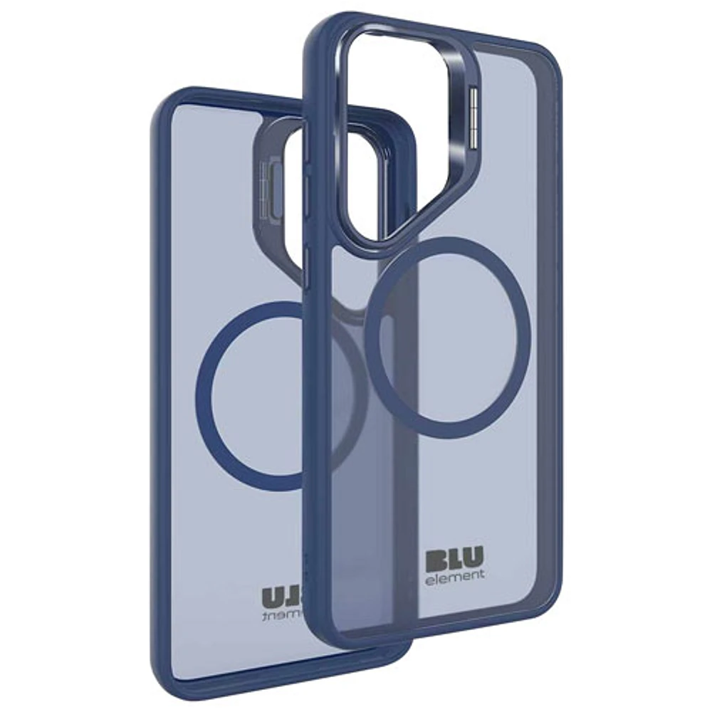 Étui ajusté Nuage chromatique de Blu Element avec MagSafe et béquille pour Galaxy S25+ (Plus) - Marine