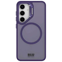 Étui ajusté Nuage chromatique de Blu Element avec MagSafe et béquille pour Galaxy S25 - Violet foncé