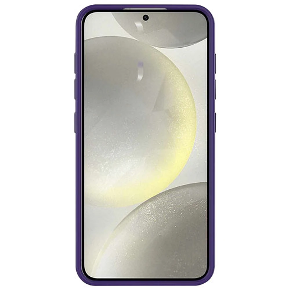 Étui ajusté Nuage chromatique de Blu Element avec MagSafe et béquille pour Galaxy S25 - Violet foncé