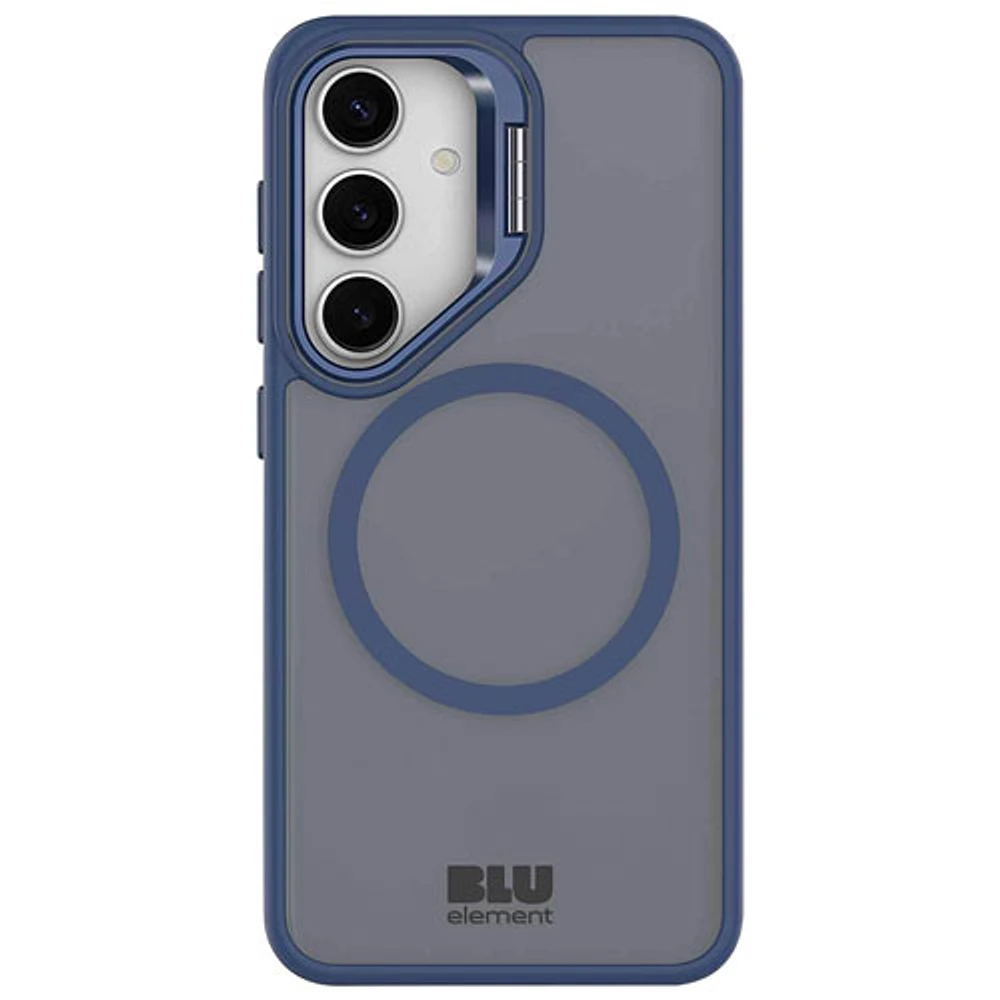Blu Element Chromatic Cloud Fitted Hard Shell Case with MagSafe & Kickstand for Galaxy S25 - Navy