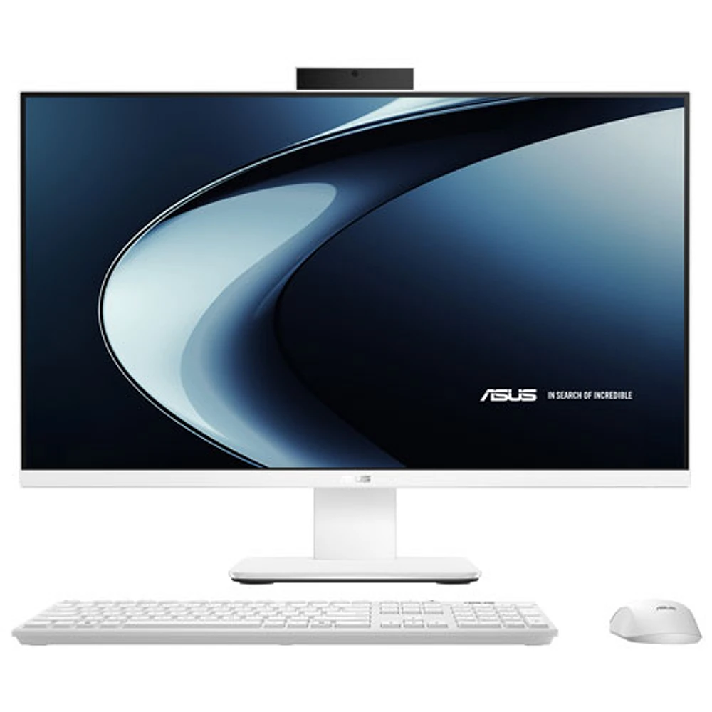 ASUS V400 AiO 27" All-in-One PC - White (Intel Core i7-13620H /16GB RAM/1TB SSD/Windows 11)