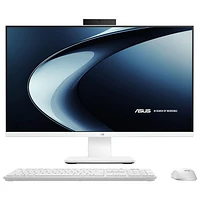 ASUS V400 AiO 27" All-in-One PC - White (Intel Core i7-13620H /16GB RAM/1TB SSD/Windows 11)