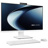 ASUS V400 AiO 27" All-in-One PC - White (Intel Core i7-13620H /16GB RAM/1TB SSD/Windows 11)