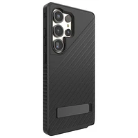 ZAGG Denali Fitted Hard Shell Case with Kickstand for Galaxy S25 Ultra - Black