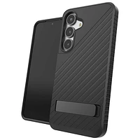 Étui rigide ajusté avec béquille de ZAGG Denali pour Galaxy S25 - Noir