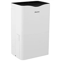 Hisense Dehumidifier with Smart Wi-Fi - 50-Pint - White/Black