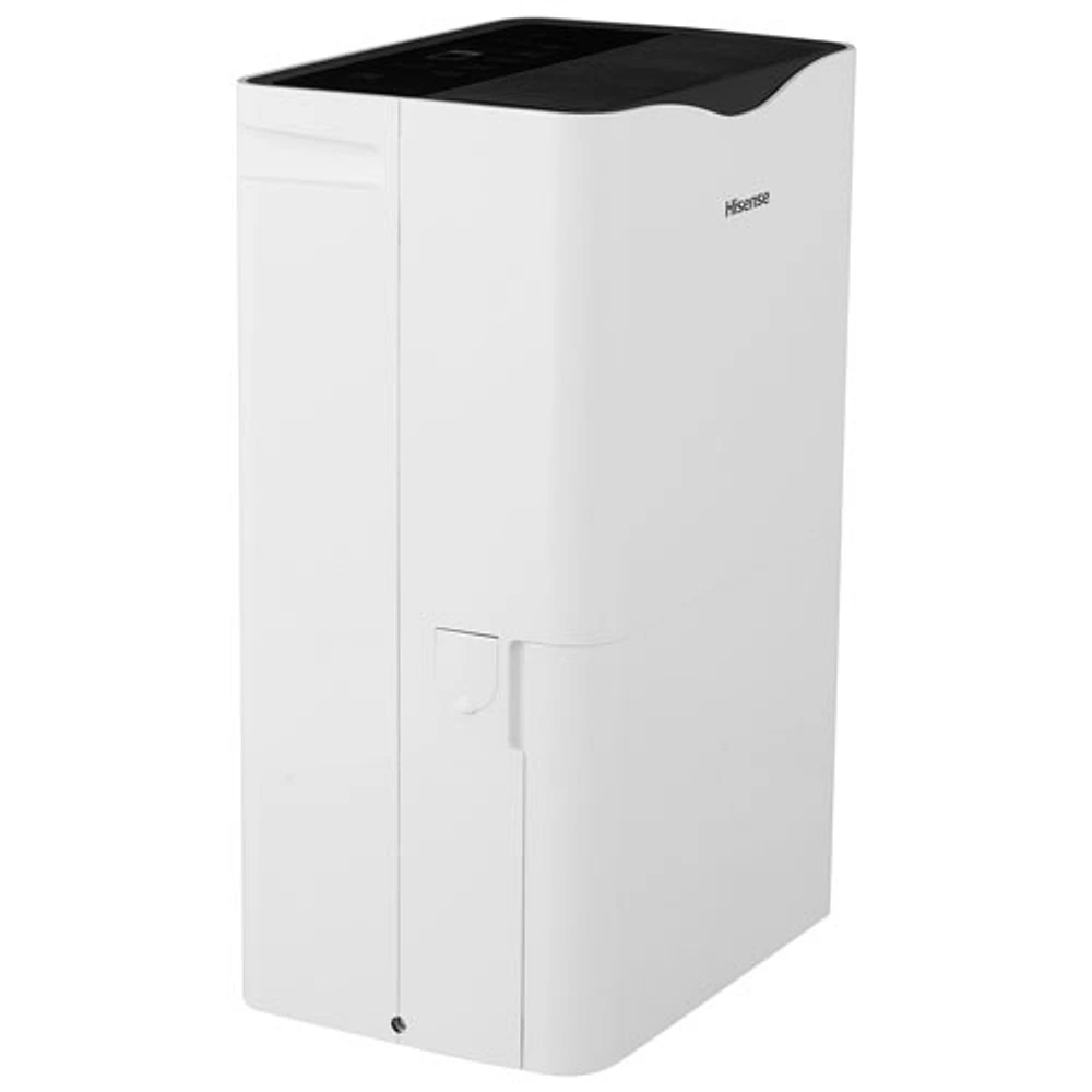 Hisense Dehumidifier with Smart Wi-Fi - 50-Pint - White/Black