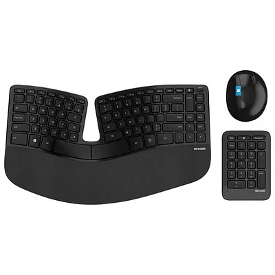 Incase Designed by Microsoft Sculpt Wireless BlueTrack Ergonomic Keyboard & Mouse Combo - English - Only at Best Buy