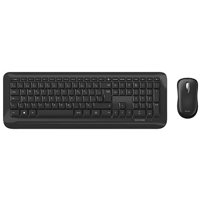 Incase Designed by Microsoft Desktop 850 Wireless Optical Keyboard & Mouse Combo - French