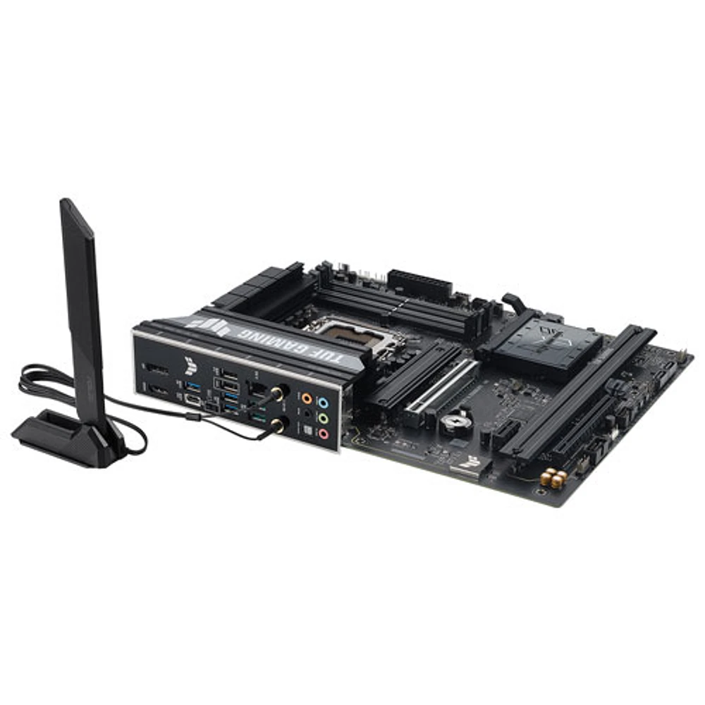 Carte mère TUF Gaming B860-Plus Wi-Fi 7 ATX LGA 1851 DDR5 d'ASUS pour processeurs Core Ultra (série 2) d'Intel