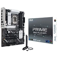 Carte mère Prime B860-Plus Wi-Fi 6E ATX LGA 1851 DDR5 d'ASUS pour processeurs Core Ultra d'Intel (série 2)