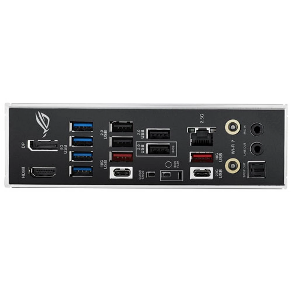 Carte mère de jeu ROG Strix B850-F Wi-Fi 7 ATX AM5 DDR5 d'ASUS pour processeurs Ryzen 9000, 8000 et 7000 d'AMD
