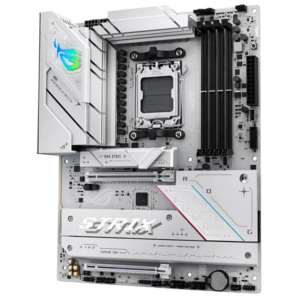 Carte mère de jeu ROG Strix B850-A Wi-Fi 7 ATX AM5 DDR5 d'ASUS pour processeurs Ryzen 9000, 8000 et 7000 d'AMD