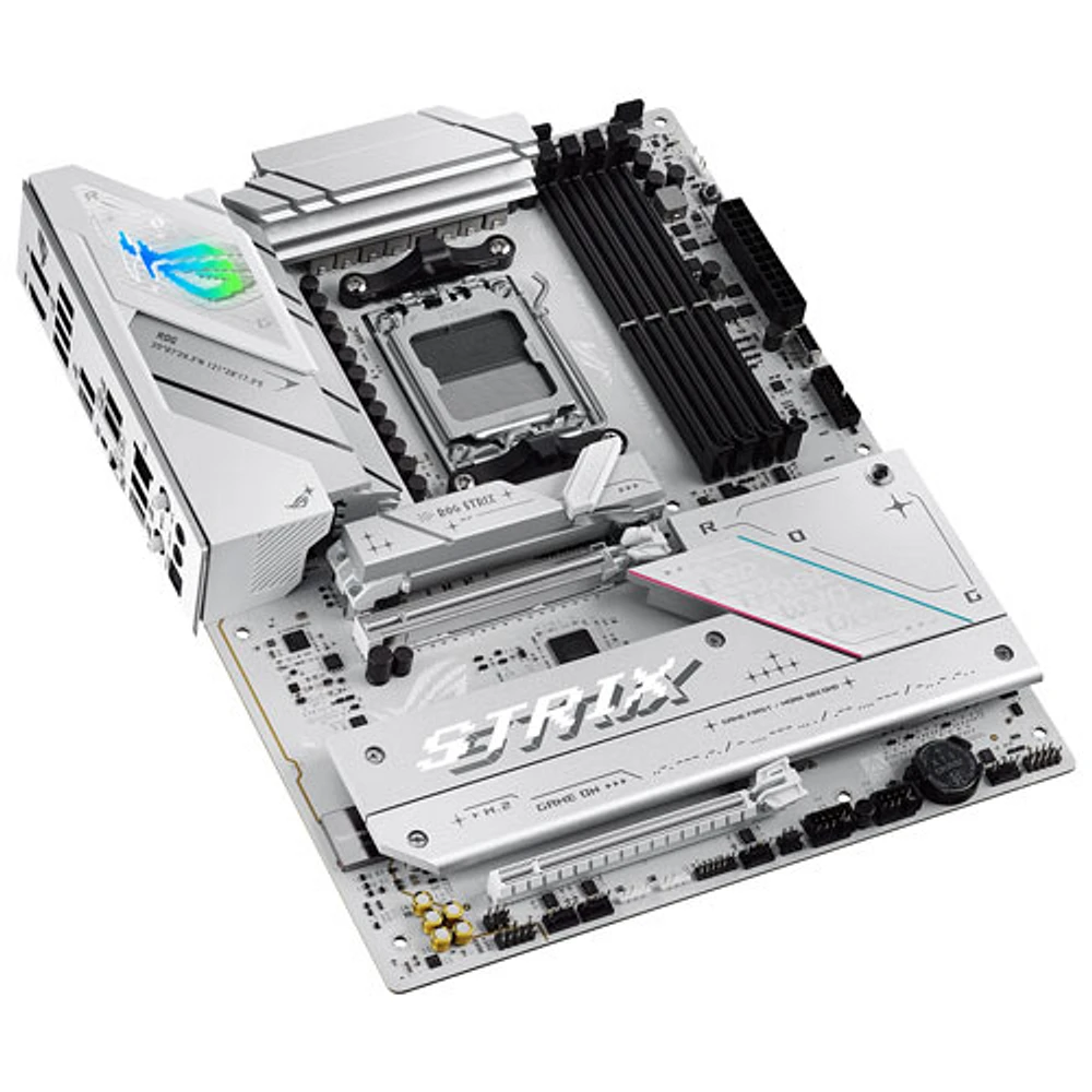Carte mère de jeu ROG Strix B850-A Wi-Fi 7 ATX AM5 DDR5 d'ASUS pour processeurs Ryzen 9000, 8000 et 7000 d'AMD