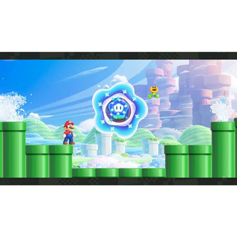 Nintendo Switch (OLED Model) Super Mario Bros. Wonder Bundle with 3-Month Online Individual Membership