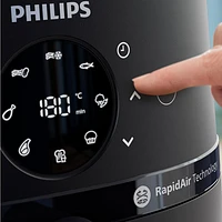 Friteuse à air chaud série 2000 de Philips - 4,2 l (4,4 pte) - Noir