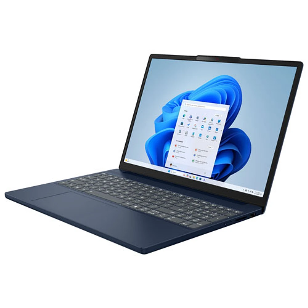 Portable IdeaPad Slim 3i de 15,3 po de Lenovo - Bleu cosmique (Core 5 - 210H d'Intel/RAM 16 Go/SSD 512 Go/Windows 11)