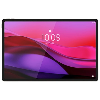 Lenovo Yoga Tab Plus 12.7" 256GB Android 14 Tablet w/ Qualcomm Snapdragon 8 Gen 3 Processor, Keyboard & Pen - Seashell