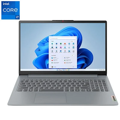 Portable de 15,6 po IdeaPad Slim 3i de Lenovo - Gris arctique (Core i7-1355U d'Intel/RAM 16 Go/SSD 512 Go/Windows 11)