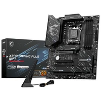 Carte mère X870 Gaming Plus Wi-Fi 7 ATX AM5 de MSI pour processeurs Ryzen 9000/8000/7000 d'AMD