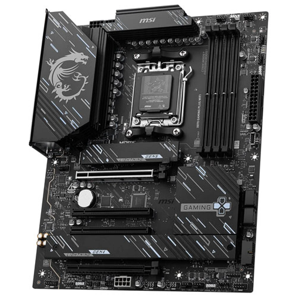 MSI X870 Gaming Plus Wi-Fi 7 ATX AM5 Motherboard for AMD Ryzen 9000/8000/7000 Series CPUs