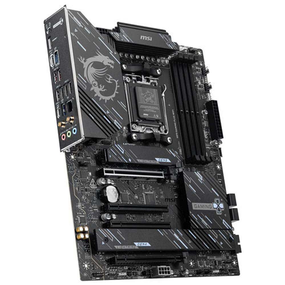 MSI X870 Gaming Plus Wi-Fi 7 ATX AM5 Motherboard for AMD Ryzen 9000/8000/7000 Series CPUs