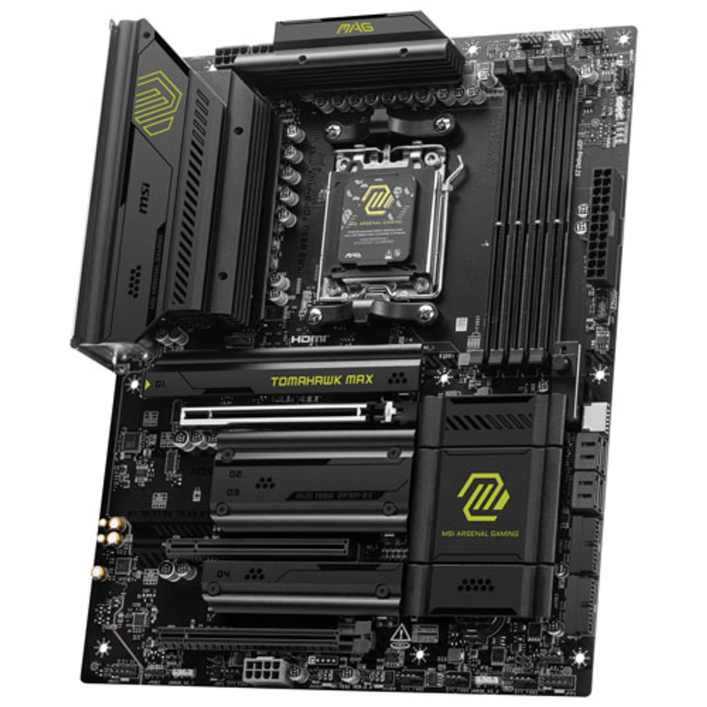 MSI MAG B850 Tomahawk Max Wi-Fi 7 ATX AM5 Motherboard for AMD Ryzen 9000/8000/7000 Series CPUs