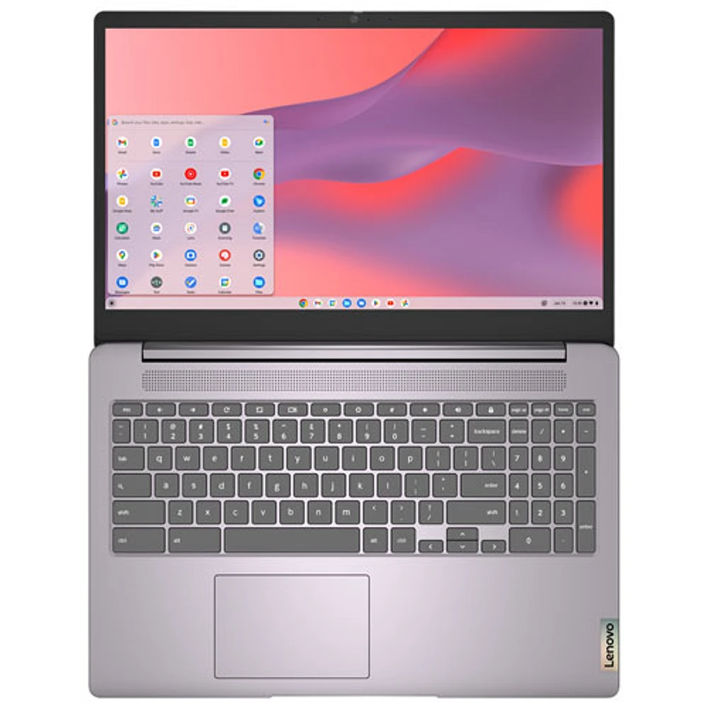 Lenovo IdeaPad 3i 15.6" Chromebook - Arctic Grey (Intel Celeron N4500/64GB eMMC/4GB RAM/Chrome OS)