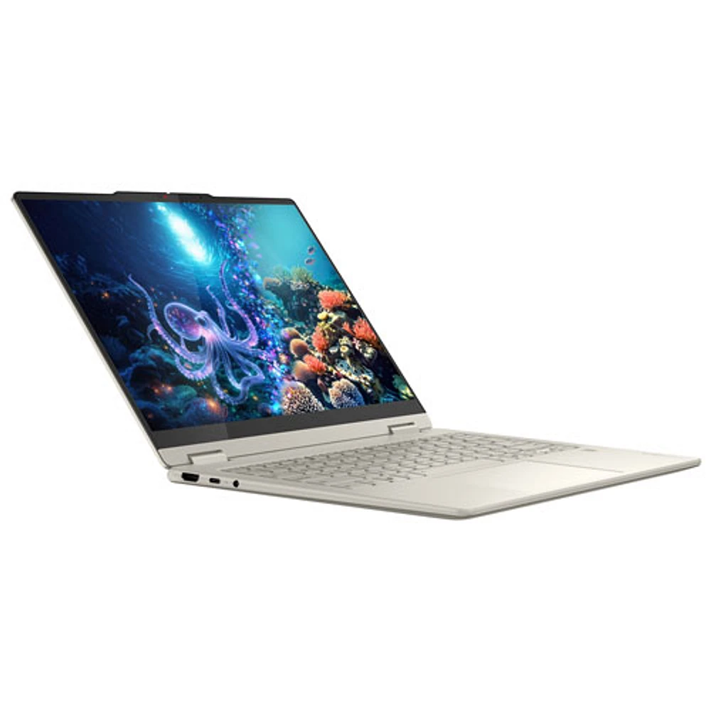 Lenovo Yoga 7 14" Touchscreen 2-in-1 Laptop - Seashell (AMD Ryzen AI 5 340/16GB RAM/512GB SSD/Windows 11)